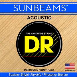 DR Strings Sunbeam Acoustic Medium - Heavy