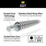 DR Strings DDT: Drop Down Tuning Bass Medium to Heavy Product Image