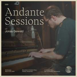 Andante Piano Sessions: Jonas Gewald