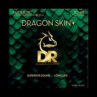 DR Strings Dragon Skin+ Phosphor Bronze Acoustic Guitar Extra Light