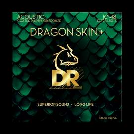 DR Strings Dragon Skin+ Phosphor Bronze Acoustic Guitar Extra Light