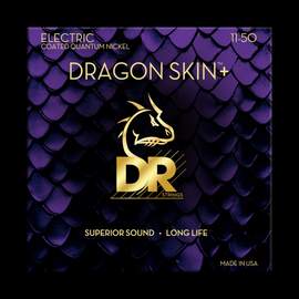 DR Strings Dragon Skin+ Quantum Nickel Electric Guitar Heavy