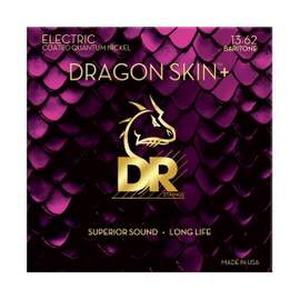 DR Strings Dragon Skin+ Quantum Nickel Electric Guitar Heavy Baritone 