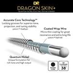 DR Strings Dragon Skin+ Quantum Nickel Electric Guitar Medium - 7 String Product Image