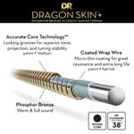 DR Strings Dragonskin+ Phosphor Bronze Mandolin Light Product Image