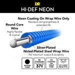 DR Strings Hi-Def Neon Blue Bass Medium - 6 String Product Image