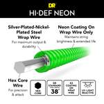 DR Strings Hi-Def Neon Green Electric Medium - 7 String Product Image