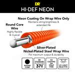DR Strings Hi-Def Neon Orange Guitar Medium - 7 String Product Image