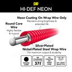 DR Strings Hi-Def Neon Red Bass Light - 5 String Product Image