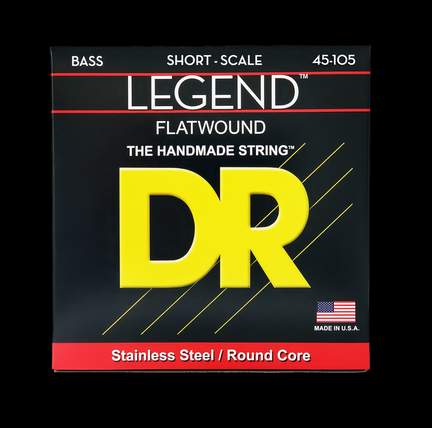 DR Strings Legends Flats Bass Medium - Short Scale