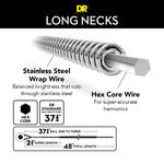 DR Strings Long Necks Bass Medium  Product Image
