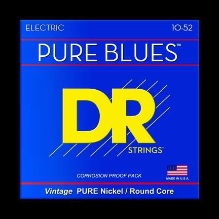DR Strings Pure Blues Electric Medium to Heavy
