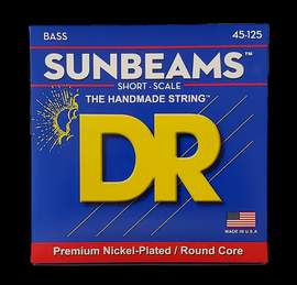 DR Strings Sunbeam Round Core Bass Medium - Short Scale 5 String
