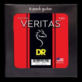 DR Strings Veritas Electric Heavy - 6 Pack