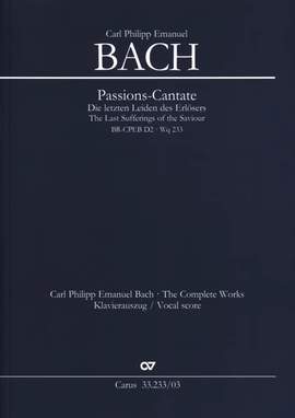 Carl Philipp Emanuel Bach: Passions-Cantate