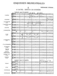 Dubois, Théodore: Esquisses Orchestrales
