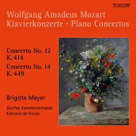 Wolfgang Amadeus Mozart: Piano Concertos No. 12 K. 414 & No. 14 K. 449 | Brigitte Meyer - Zürcher Kammerorchester · Edmond de Stoutz