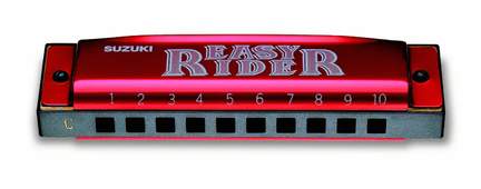 Suzuki Eazy Rider 10-hole diatonic harmonica  - C