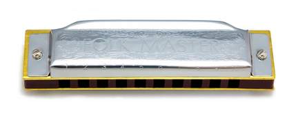 Suzuki Folkmaster 10-hole diatonic harmonica - E