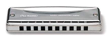 Suzuki Promaster 10-hole diatonic harmonica - E