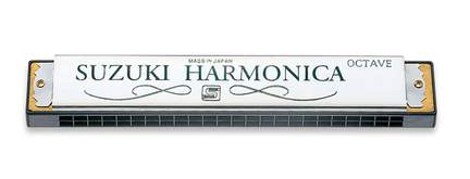 Suzuki Octave 24-hole tremolo harmonica - C#
