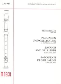 Brade, W: Paduanen und Galliarden