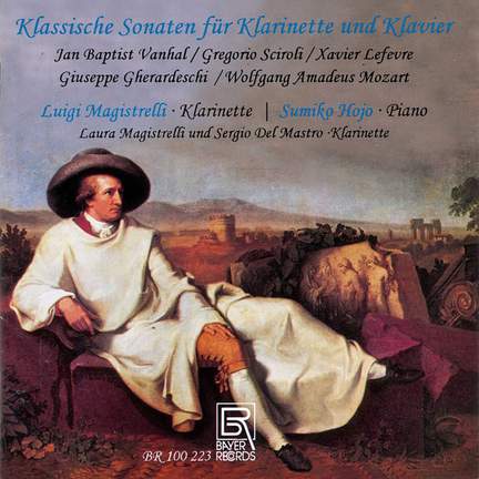Classical Sonatas for Clarinet and Piano