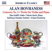 Hovhaness: Concerto No. 2 for Violin & Strings, Op. 89a & Other Works