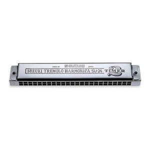 Suzuki 2Timer 24-hole tremolo harmonica - C