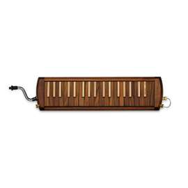 Suzuki 37-key alto wooden Melodion with soft case - Walnut body