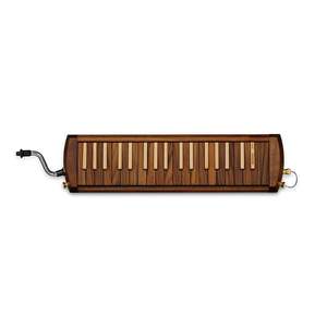 Suzuki 37-key alto wooden Melodion with soft case - Walnut body