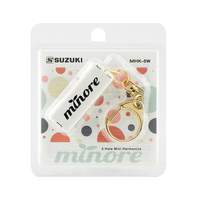 Suzuki MINORE 5-hole mini harmonica - White