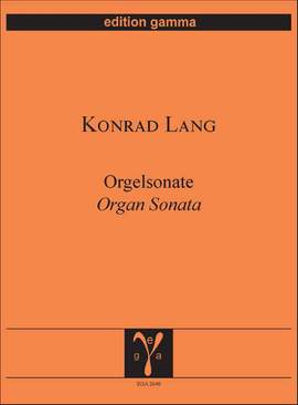 Konrad Lang: Orgelsonate
