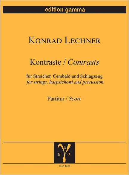 Konrad Lechner: Kontraste