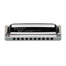 Suzuki Manji Sky 10-hole diatonic harmonica - D