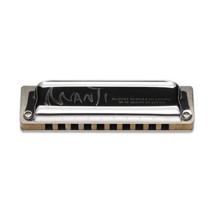 Suzuki Manji 10-hole major diatonic harmonica - E