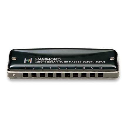 Suzuki Hammond 10-hole diatonic harmonica - Bb