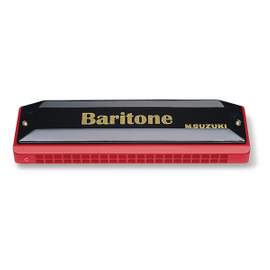 Suzuki 21-hole baritone tremolo harmonica - C