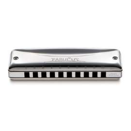 Suzuki Fabulous 10-hole diatonic harmonica in Just tuning - G