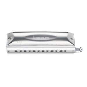Suzuki Sirius chromatic straight harmonica in C - 12-hole