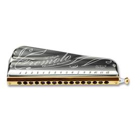 Suzuki STC-128 16-hole chromatic tremolo harmonica - C