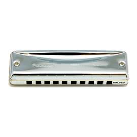 Suzuki Promaster 10-hole diatonic valved harmonica - A