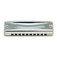 Suzuki Promaster 10-hole diatonic valved harmonica - F