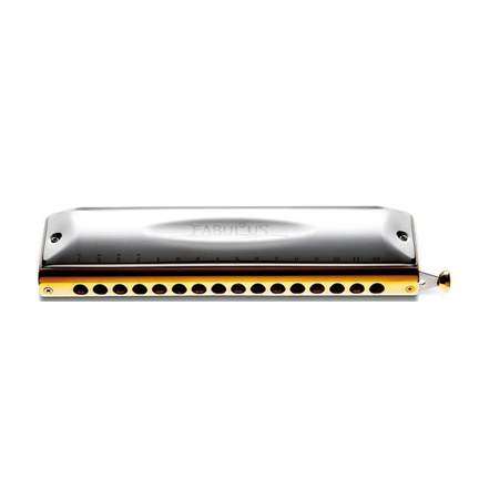 Suzuki Fabulous 16-hole chromatic harmonica - C