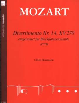 Mozart, W A: Divertimento 14 KV 270