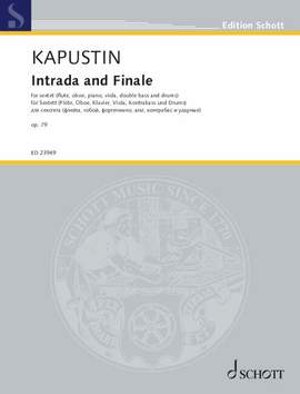 Kapustin, Nikolai: Intrada and Finale op. 79