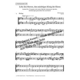 Arning, E: Lobe den Herren, den mächtigen König der Ehren op. 52