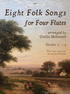 Cecilia McDowall: Eight Folk Songs for Four Flutes