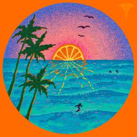 Jazz Dispensary: Orange Sunset