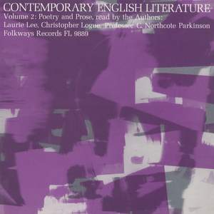 Contemporary English Literature, Vol. 2: Poetry and Prose